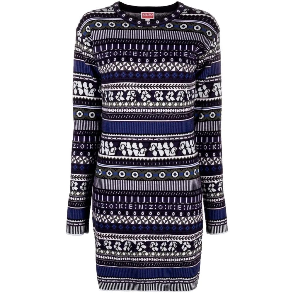 Kenzo - Robe Midi 'Knitted' pour Femmes