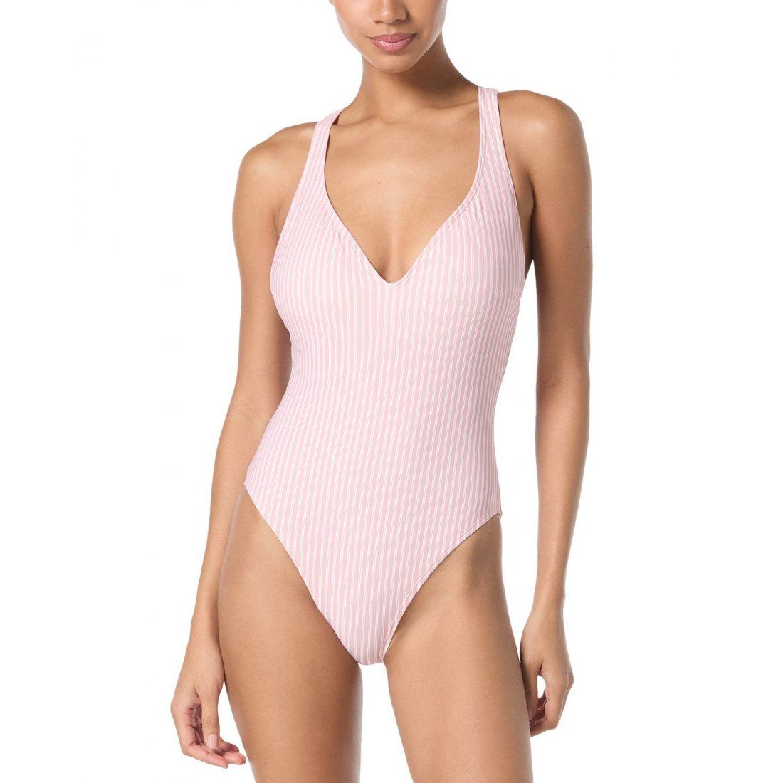 Michael kors - Maillot de bain 'Plunging V-Neck Cross-Back' pour Femmes