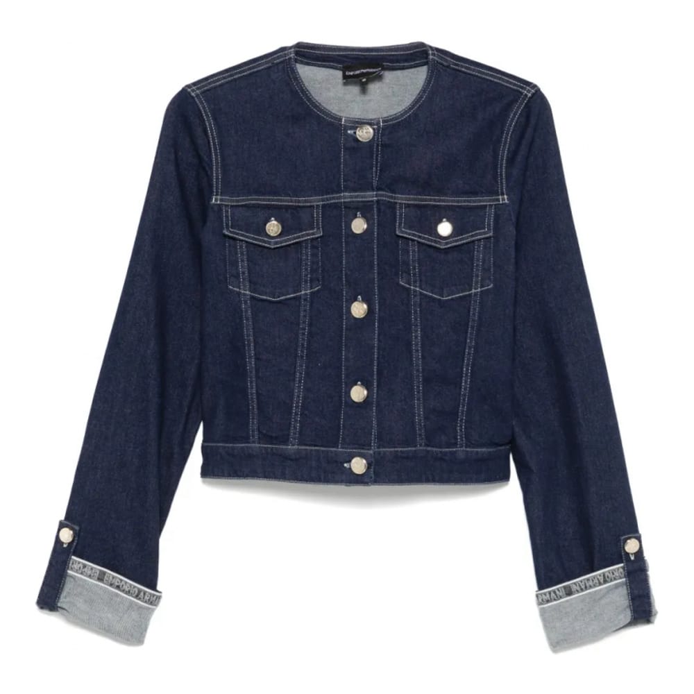 Emporio armani - "Veste en jeans pour Femmes"-40