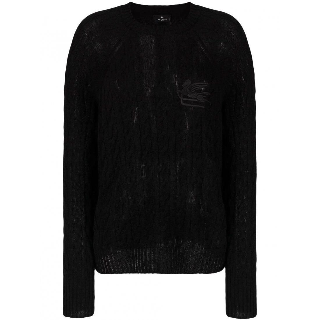 Etro - Pull en cachemire 'Logo-Embroidered' pour Femmes