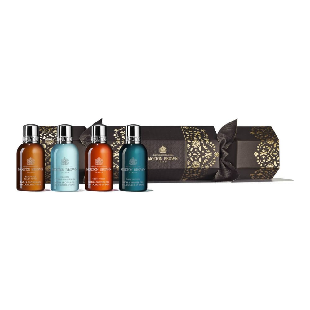 Molton Brown - Gel Douche & Bain 'Woody & Aromatic Christmas Cracker' - 4 Pièces