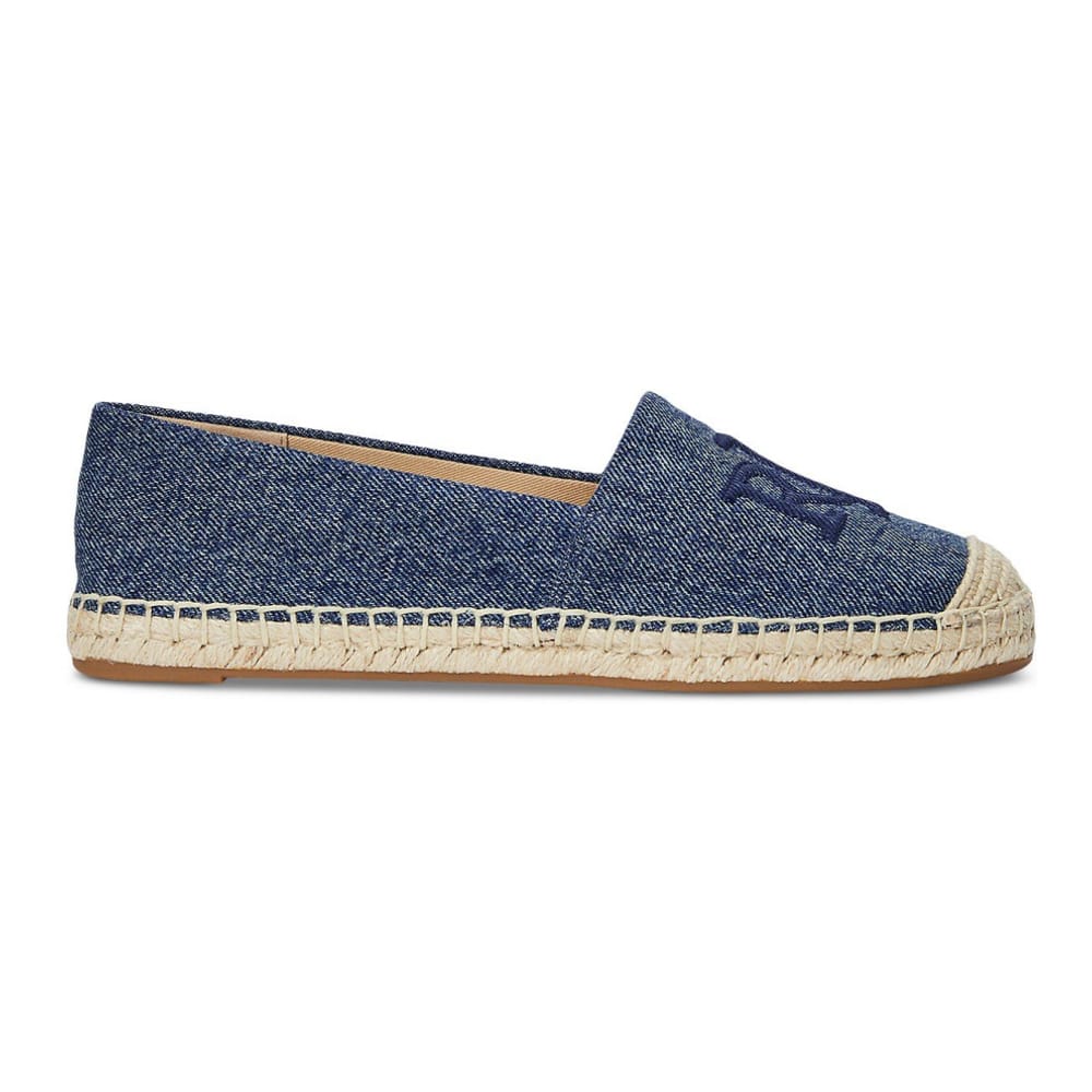 Lauren ralph lauren - 'Cameron Logo Slip-On Espadrille Flats' pour Femmes