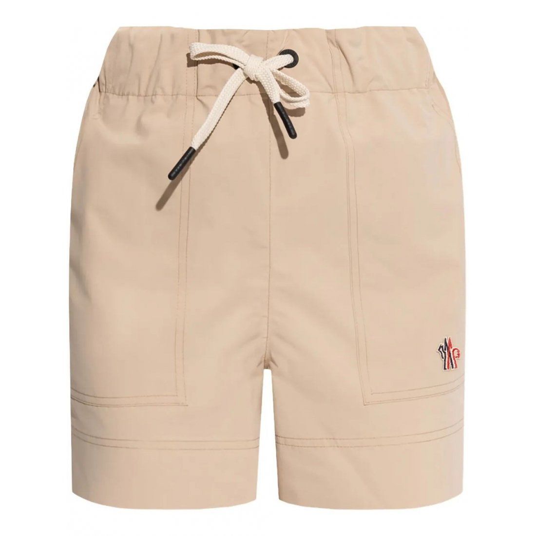 Moncler grenoble - Short 'Logo-Embroidered' pour Femmes