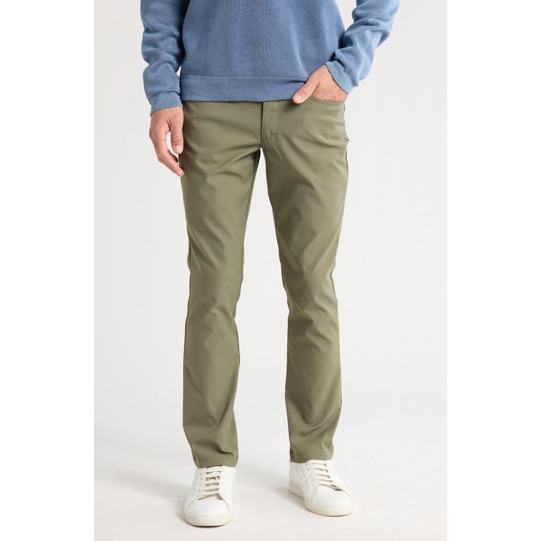 Calvin klein - Pantalon 'Hi-Stretch Tech 5-Pocket Slim' pour Hommes