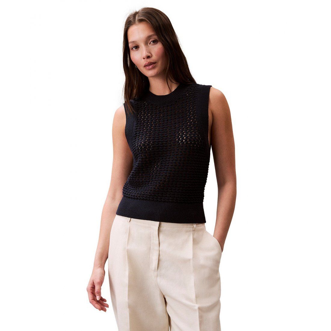 Calvin klein jeans - Femmes's 'Open-Stitch' Débardeur