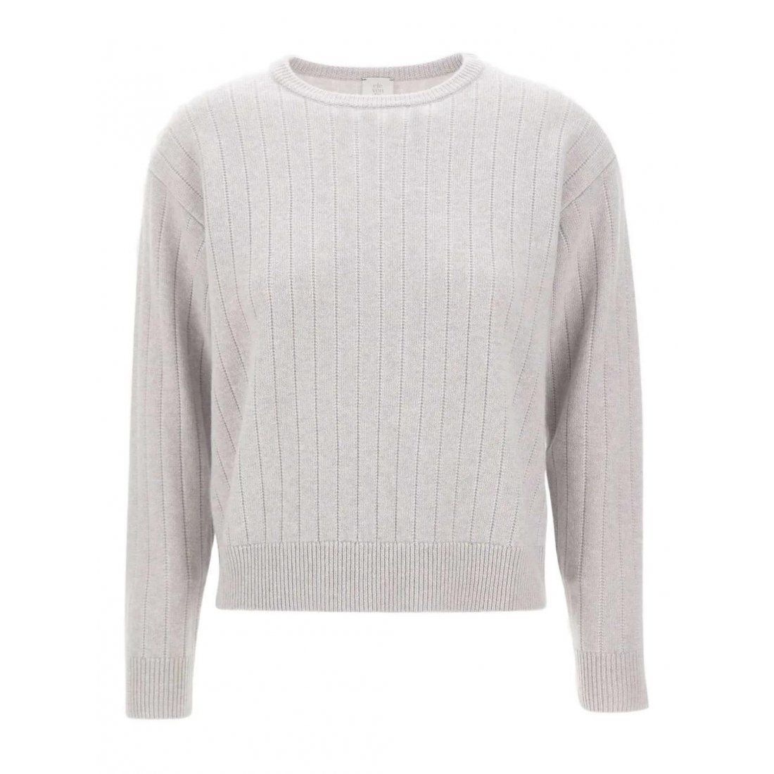 Eleventy - Pull 'Ribbed Crew-Neck' pour Femmes