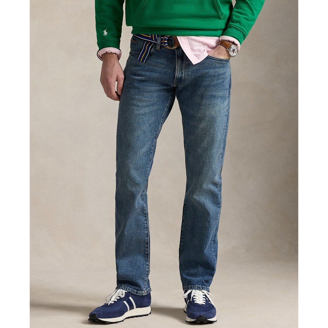 Polo ralph lauren - "Jeans 'Varick Slim Straight Stretch' pour Hommes"