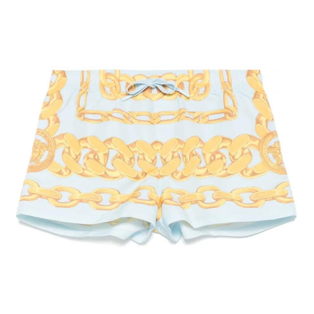 Versace - Short de bain 'Medusa Chain-Print' pour Hommes
