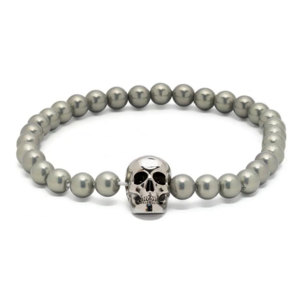 Alexander mcqueen - Bracelet 'Skull Pearl' pour Hommes