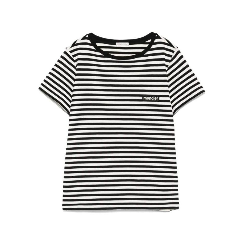 Moncler - T-shirt 'Striped' pour Femmes