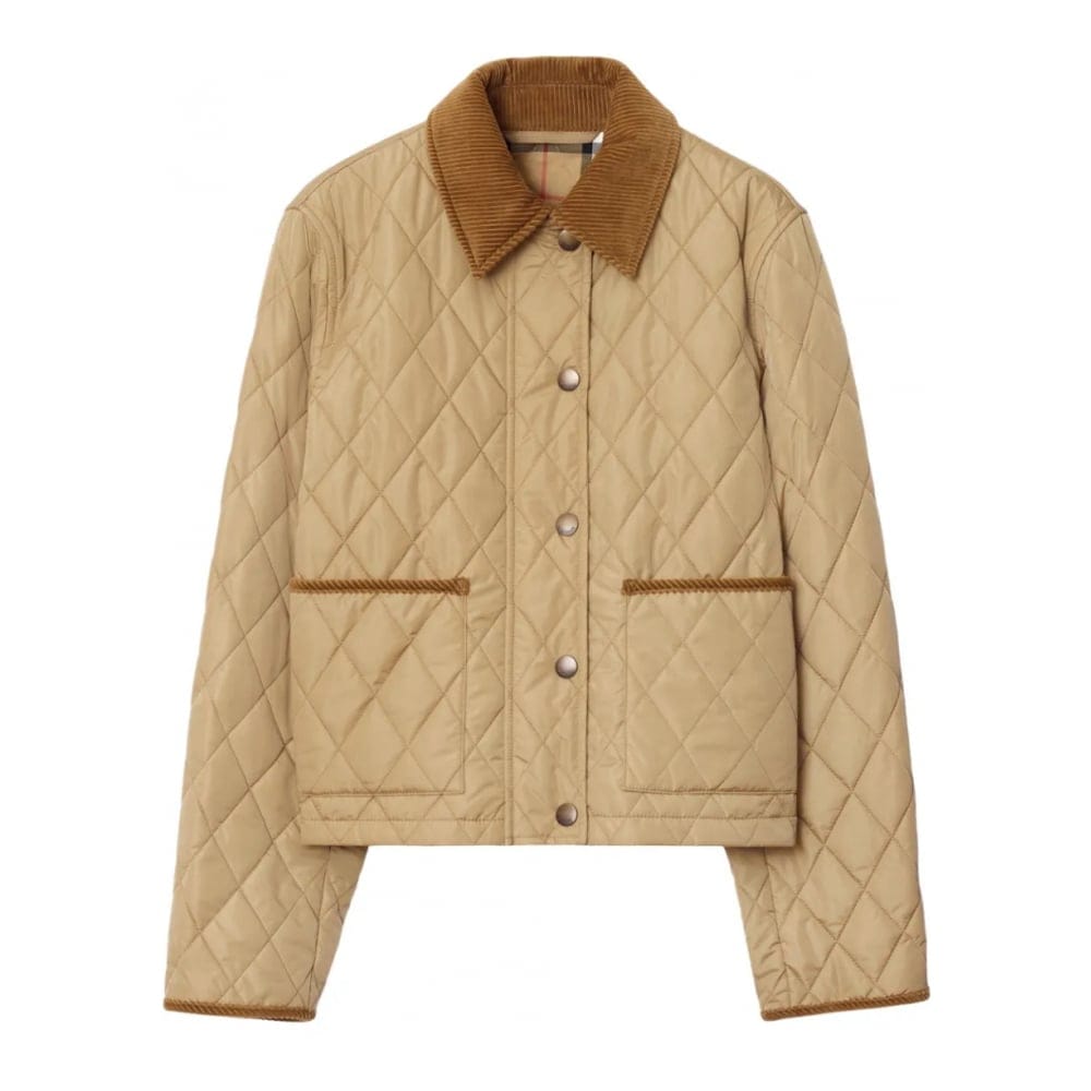 Burberry - Veste matelassée 'Cropped' pour Femmes