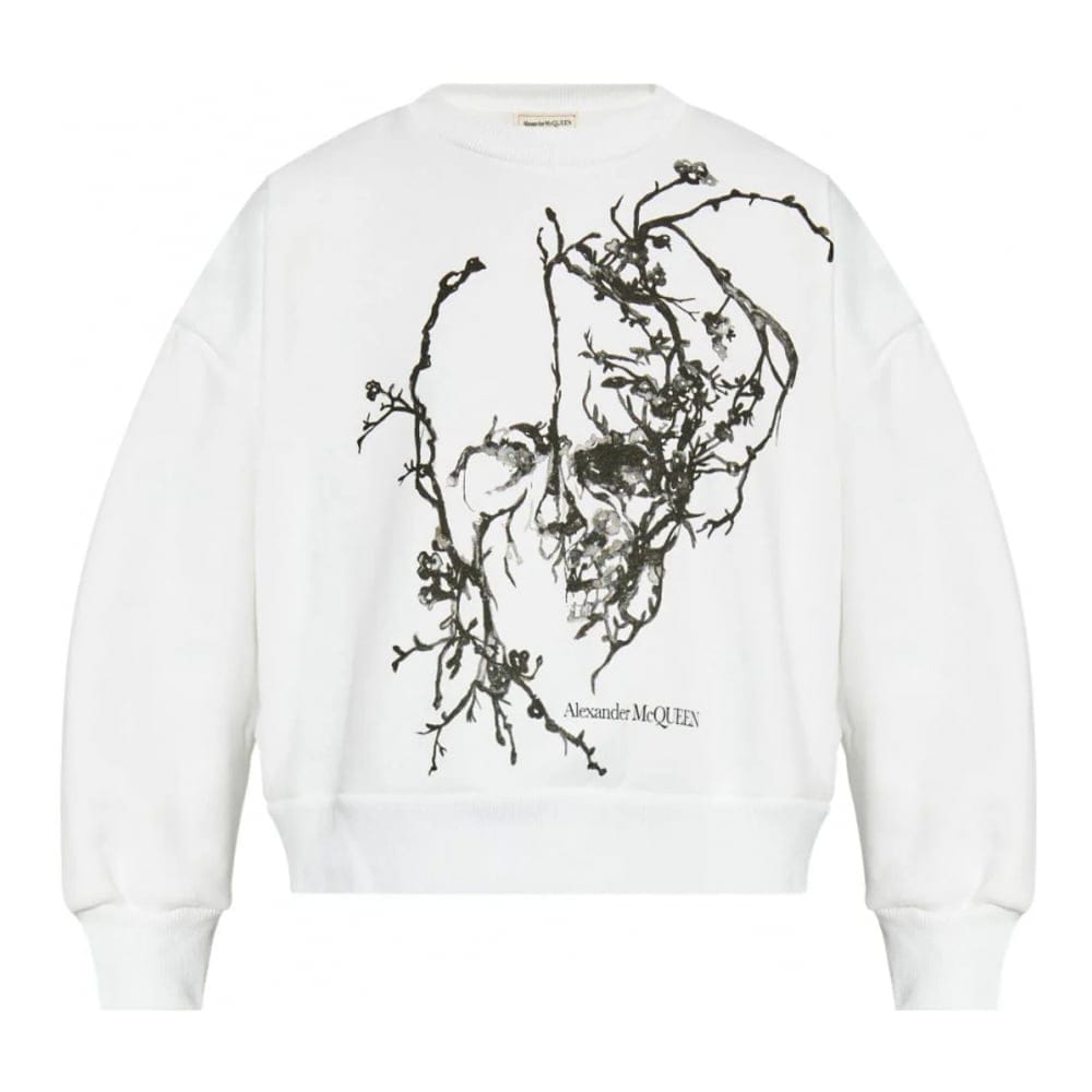 Alexander mcqueen - Sweatshirt 'Graphic-Print' pour Femmes