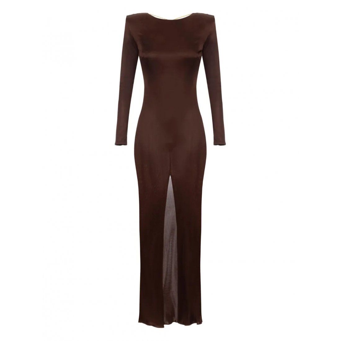 Elisabetta franchi - Robe maxi 'Crew-Neck' pour Femmes