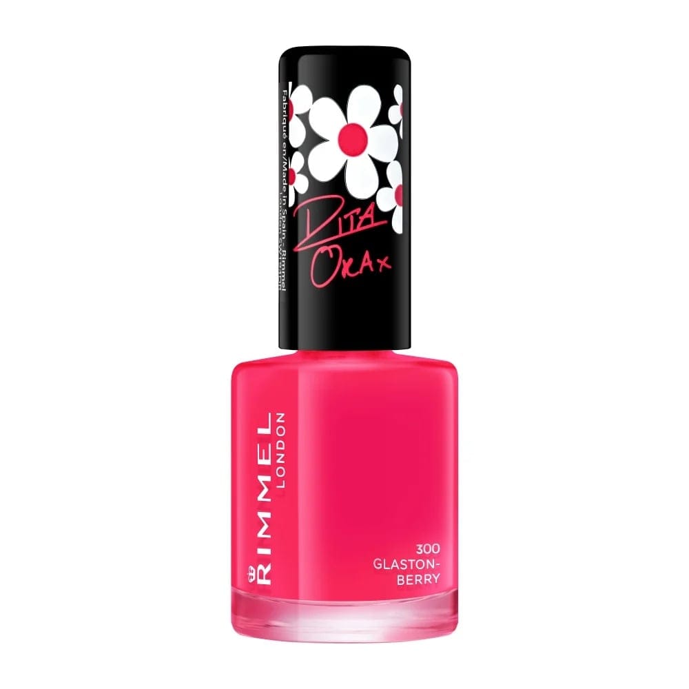 Rimmel - Vernis à ongles '60 Seconds Super Shine By Rita Ora' - 300 Glaston Berry 8 ml