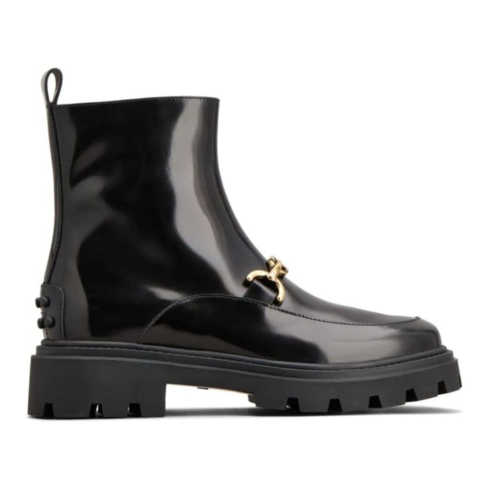 Tod's - Bottines 'Logo-Plaque' pour Femmes