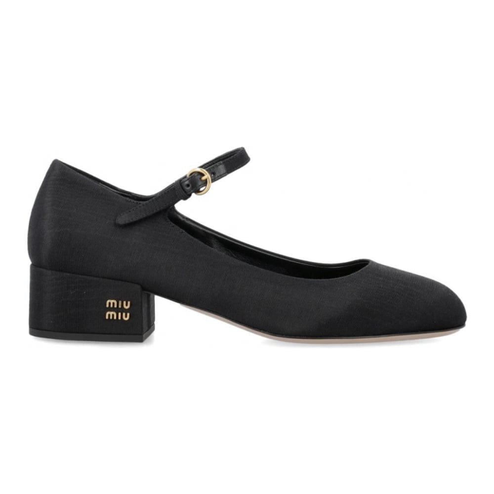 Miu miu - Chaussures Mary Jane 'Moiré' pour Femmes
