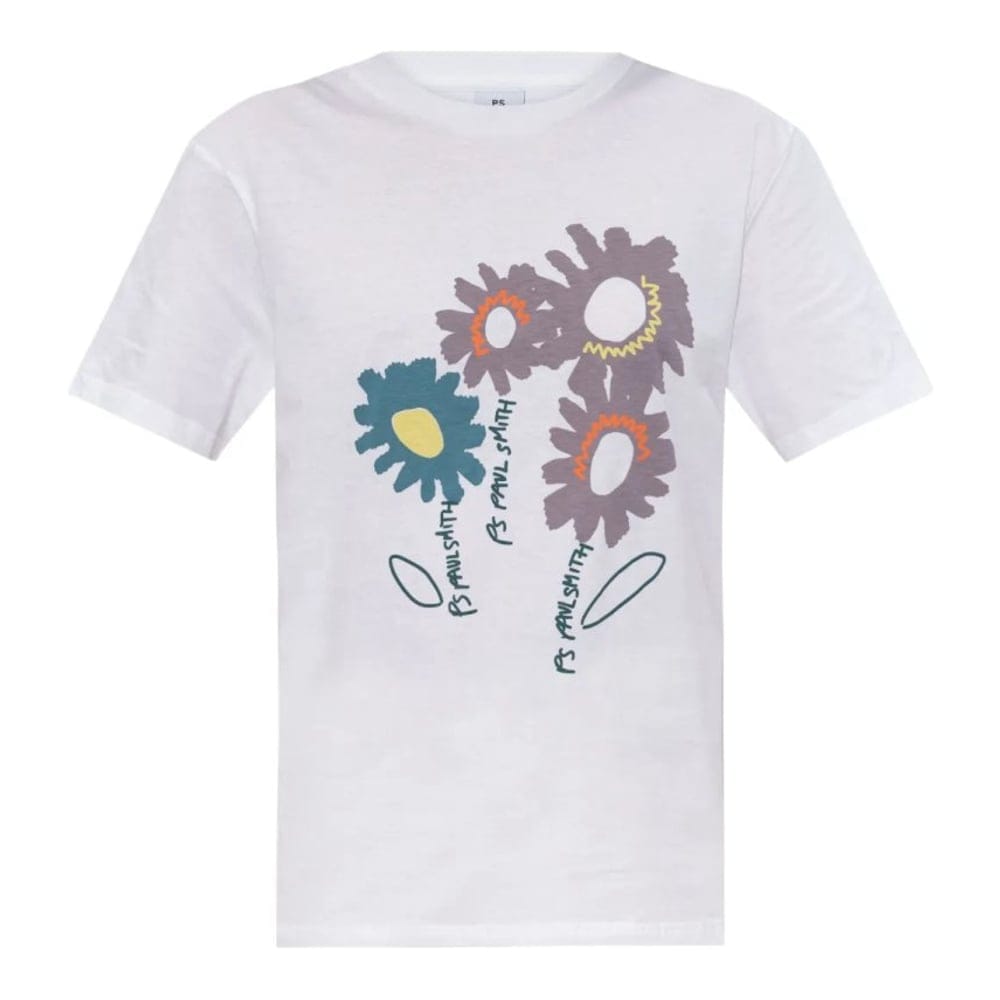 Ps paul smith - "T-shirt 'Floral-Print' pour Femmes"