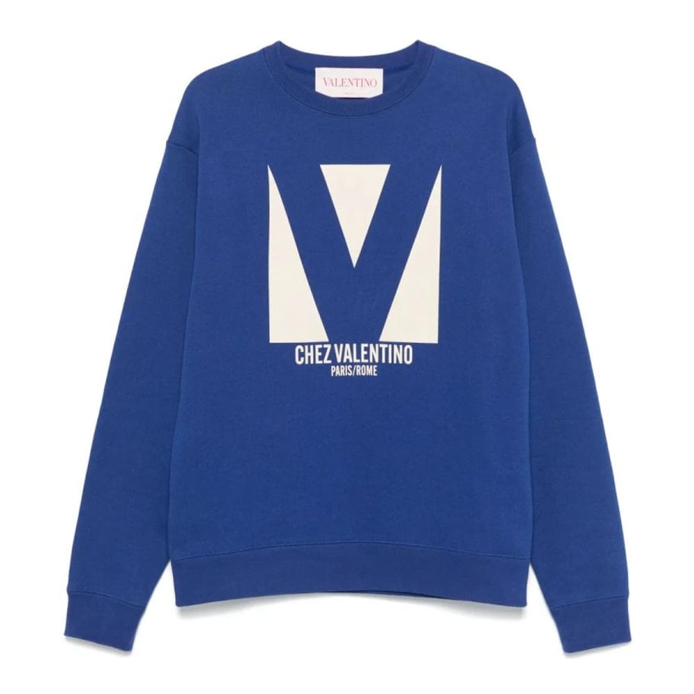 Valentino - "Sweatshirt 'Chez Valentino-Print' pour Hommes"-S