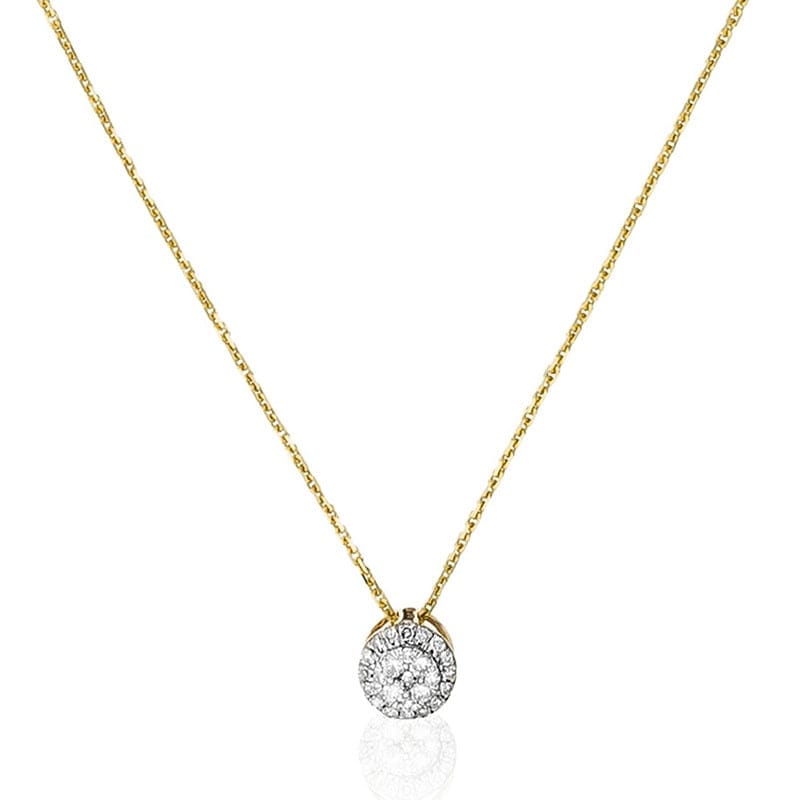 Atelier du diamant - Pendentif sur chaine 'Mon Brillant' pour Femmes