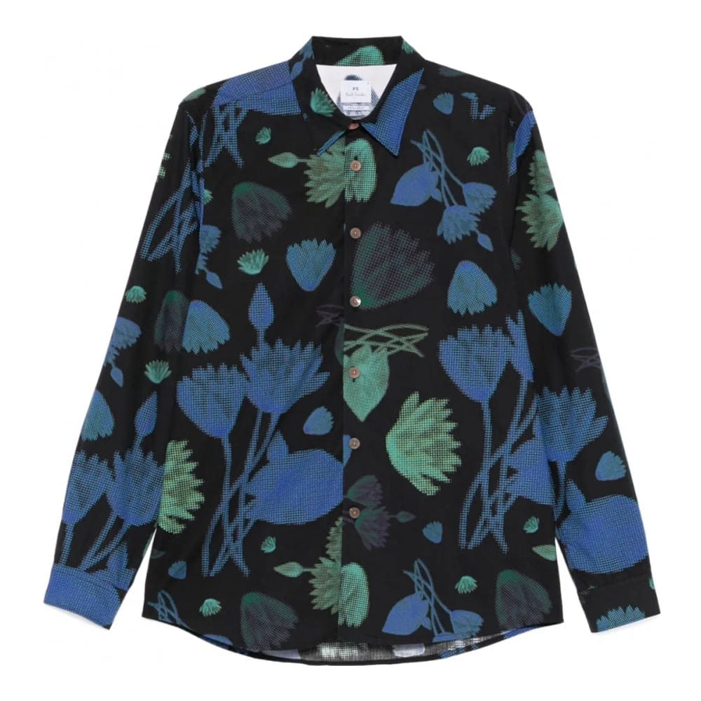 Ps paul smith - Chemise 'Half-Tone-Floral-Print' pour Hommes