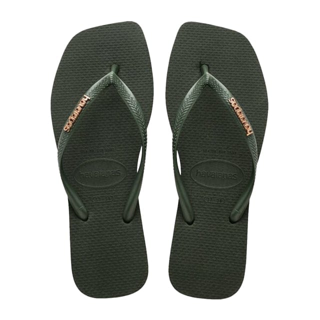 Havaianas - Slim Square Logo Metallic