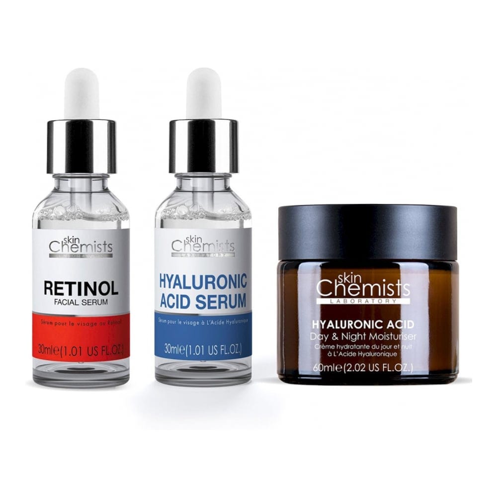 Skinchemists - Coffret de soins de la peau 'Hydrating + Revitalising' - 3 Pièces