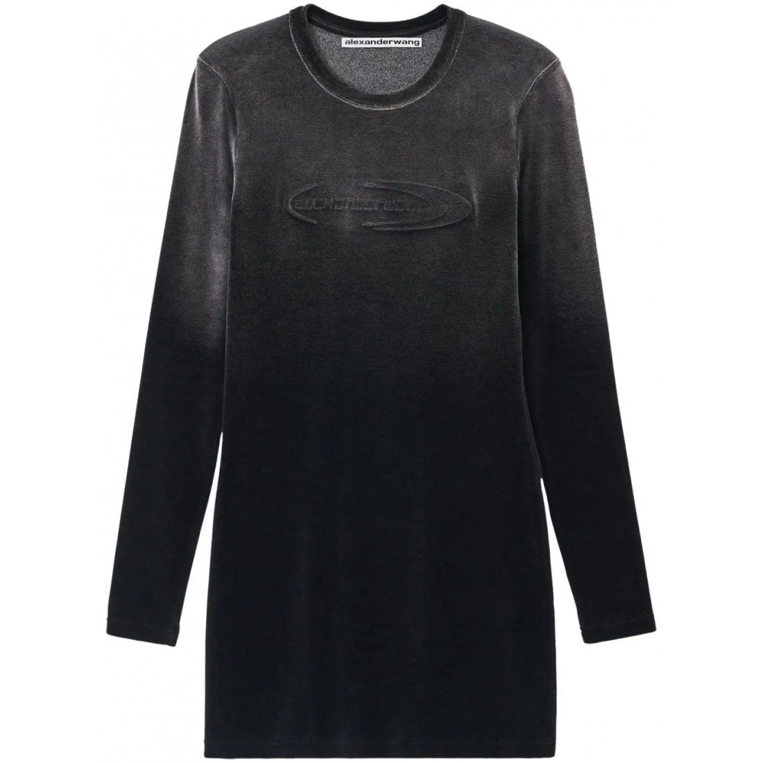 T by alexander wang - Robe mini 'Long-Sleeved' pour Femmes