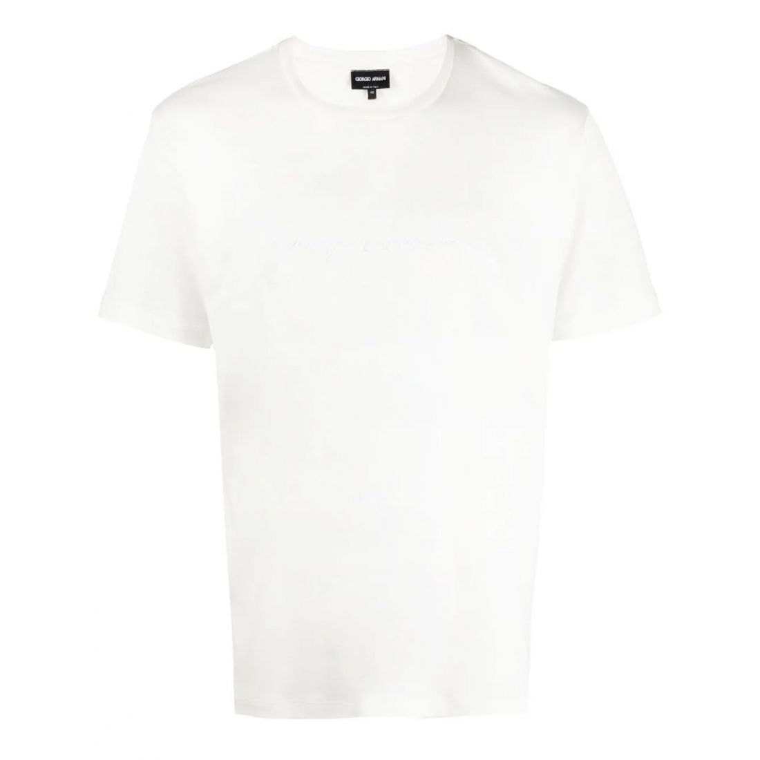 Giorgio armani - T-shirt 'Logo-Embroidered' pour Hommes