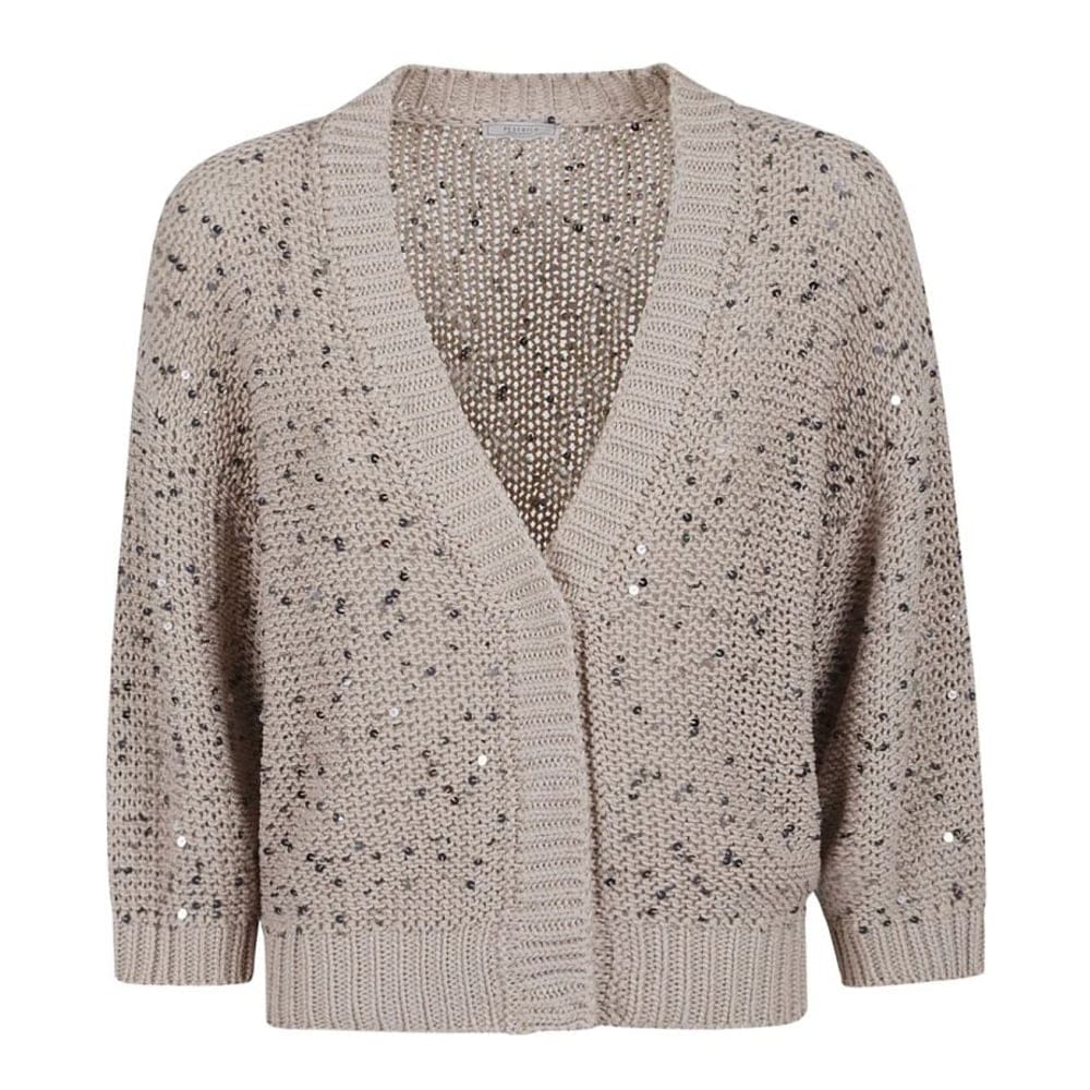 Peserico - Cardigan 'Sequin-Detail' pour Femmes