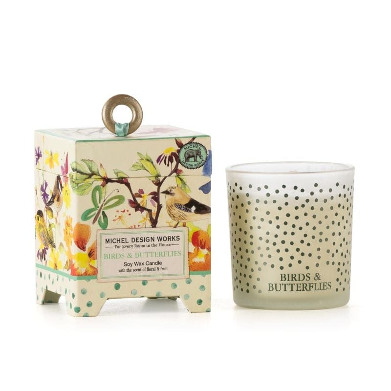 Michel design works - Bougie 'Birds & Butterflies' - 184 g
