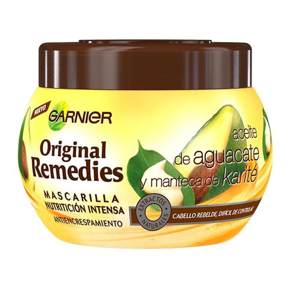 Garnier - Masque capillaire 'Original Remedies Avocado & Karité' - 300 ml