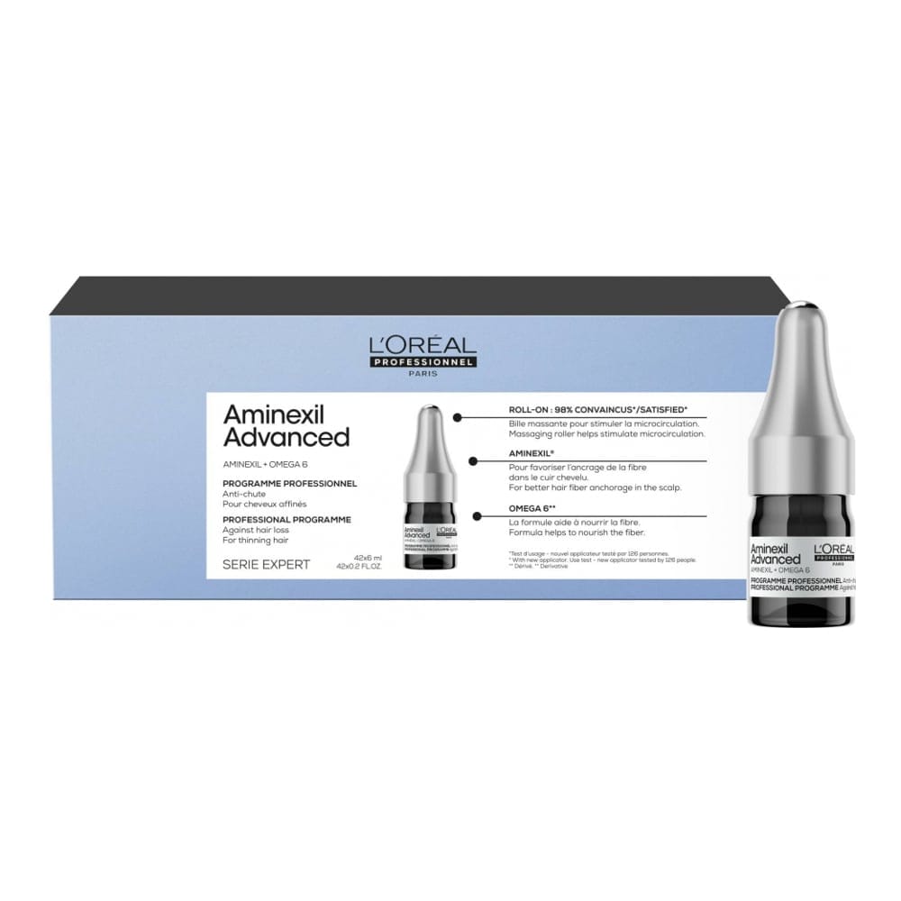 L'oréal professionnel - Ampoules anti-chute de cheveux 'Aminexil Advanced' - 42 Pièces, 6 ml