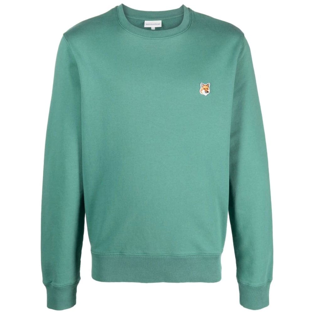 Maison kitsuné - Pull 'Fox Logo-Appliqué' pour Hommes