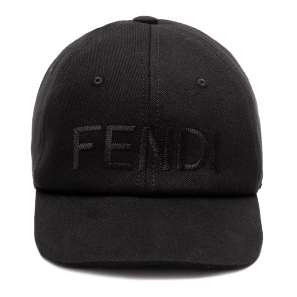 Fendi - Casquette 'Logo-Embroidered' pour Hommes