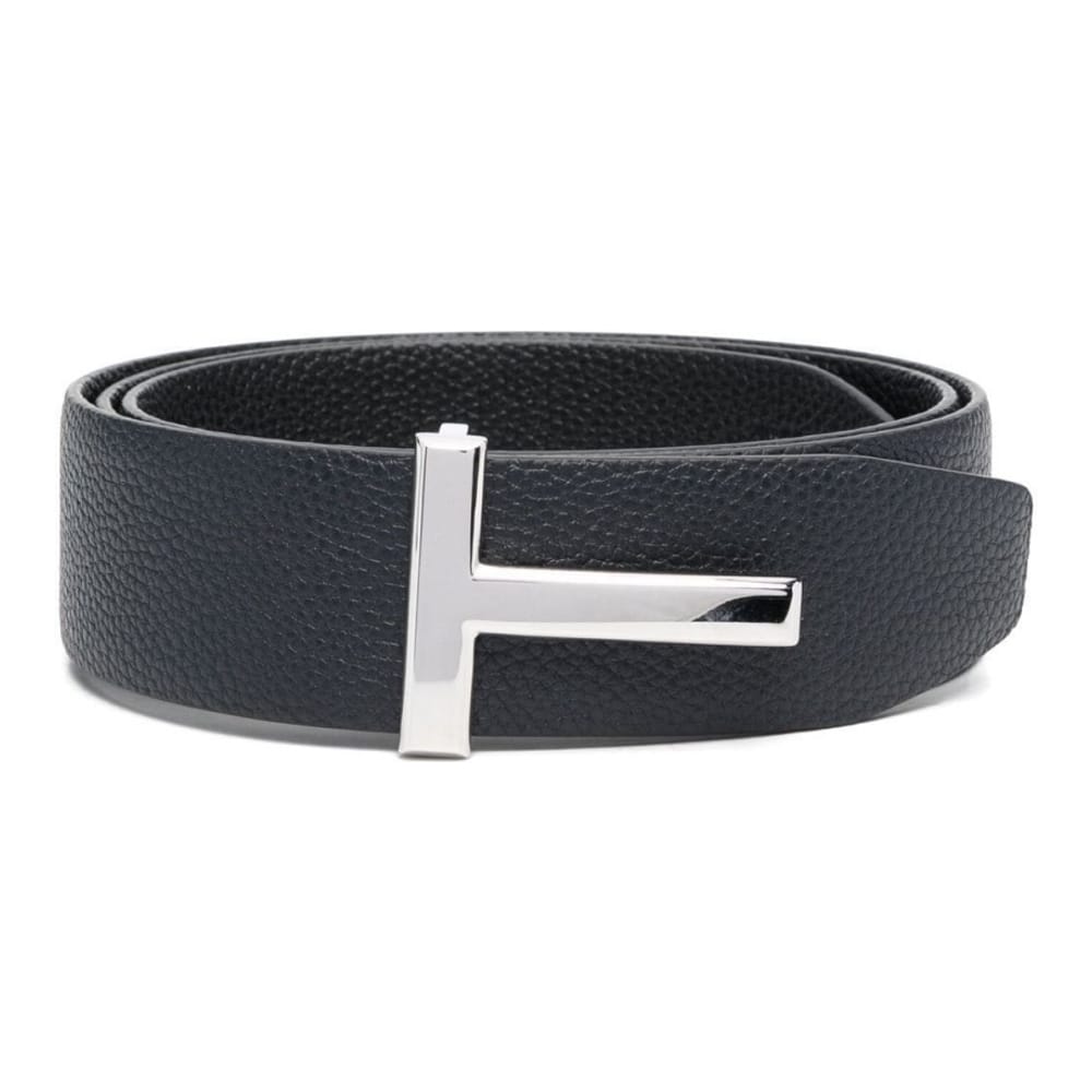 Tom ford - Ceinture 'T Logo-Buckle' pour Hommes