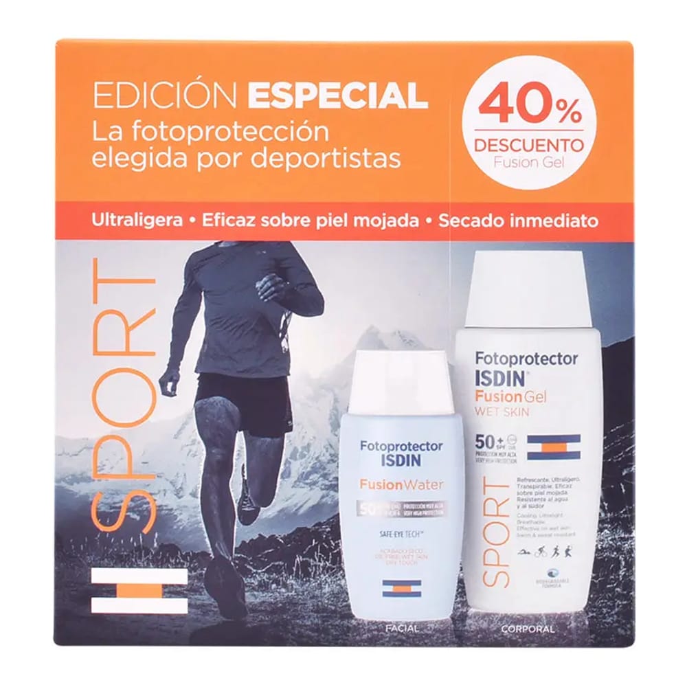 ISDIN - Set de soins solaires 'Fotoprotector Fusion Water' - 2 Pièces