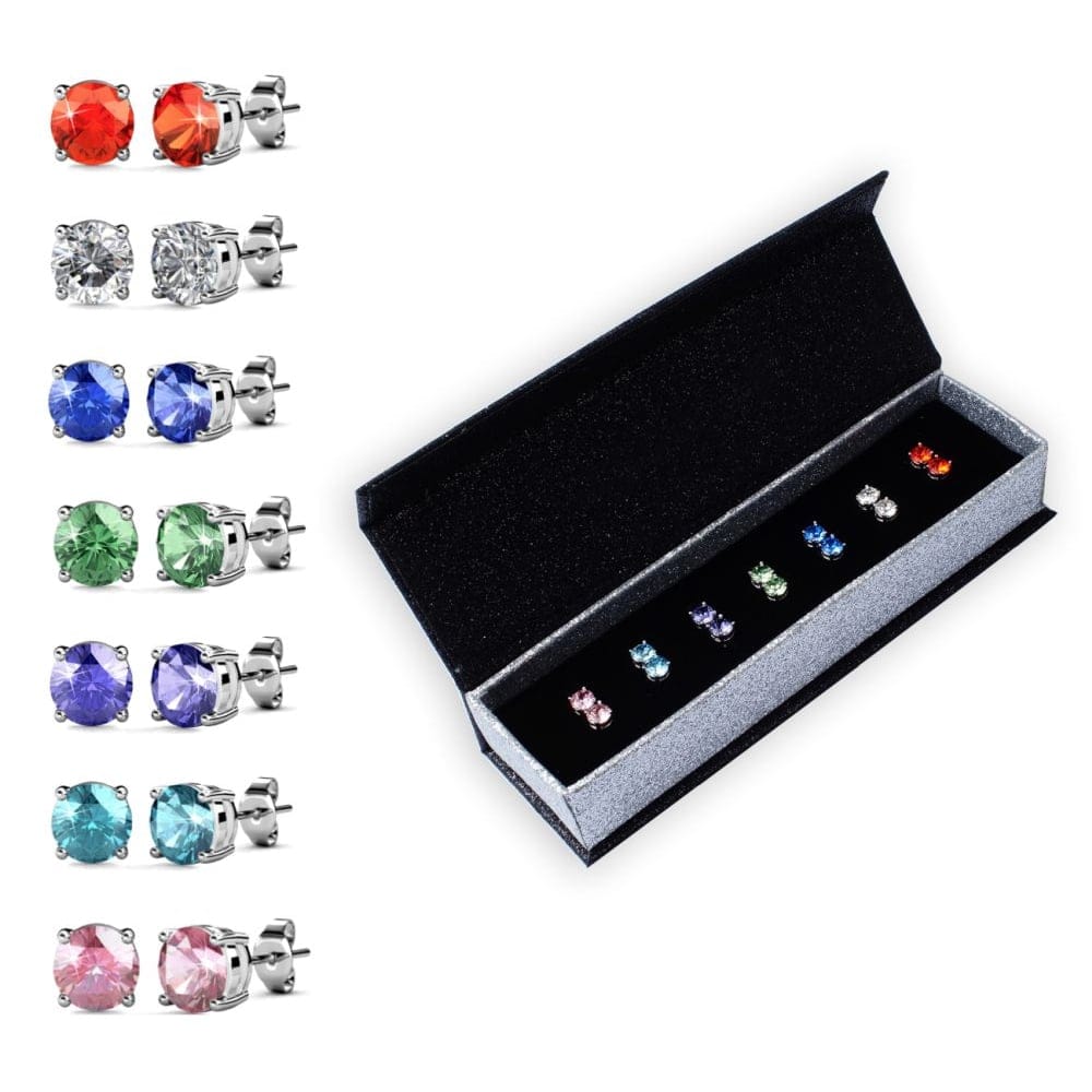 Myc paris - Set boucles d'oreilles '7 Days Classic' pour Femmes - 7 Paires
