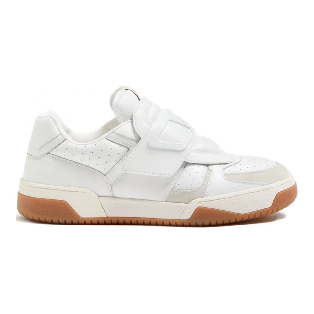 Valentino garavani - Sneakers 'Perforated Strap' pour Hommes