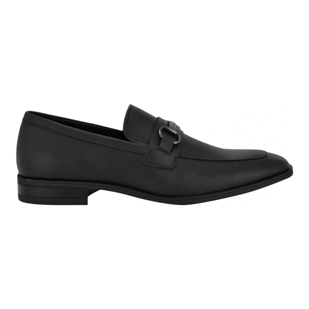 Calvin klein - 'Manik Buckle Saffiano Loafer' pour Hommes