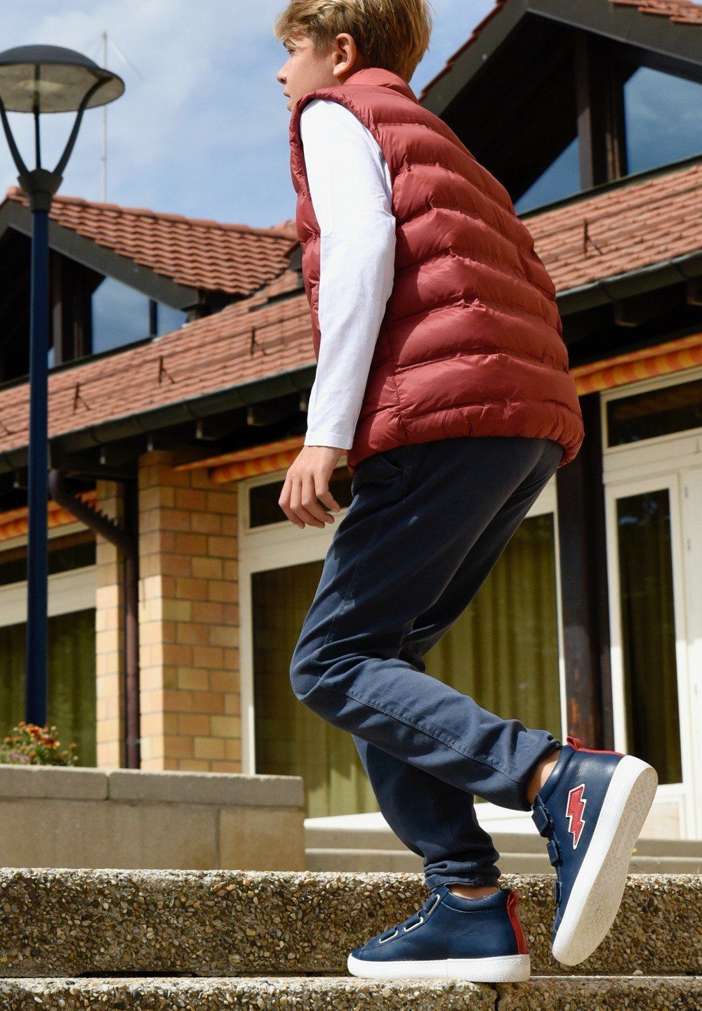 Benjie - Laufen  Junior Bleu Rouge