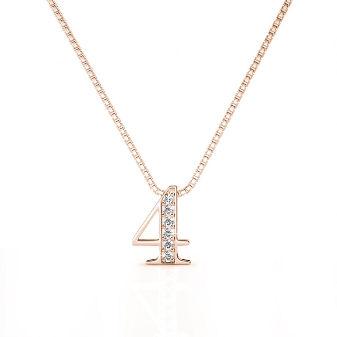 Myc paris - Pendentif sur chaine 'Number 4' pour Femmes