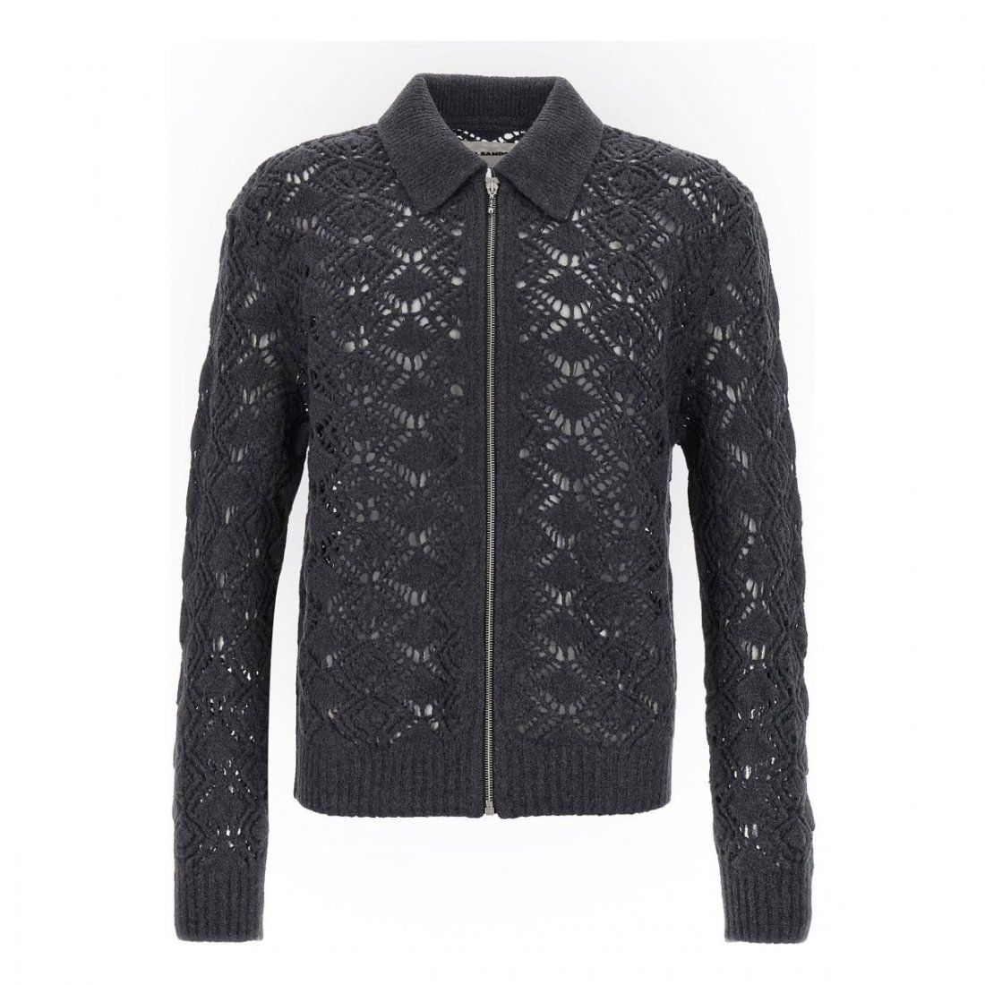 Jil sander - Cardigan 'Openwork' pour Hommes