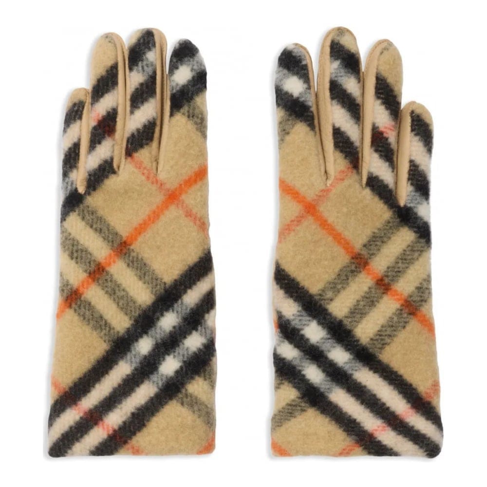 Burberry - Gants 'Check-Pattern'