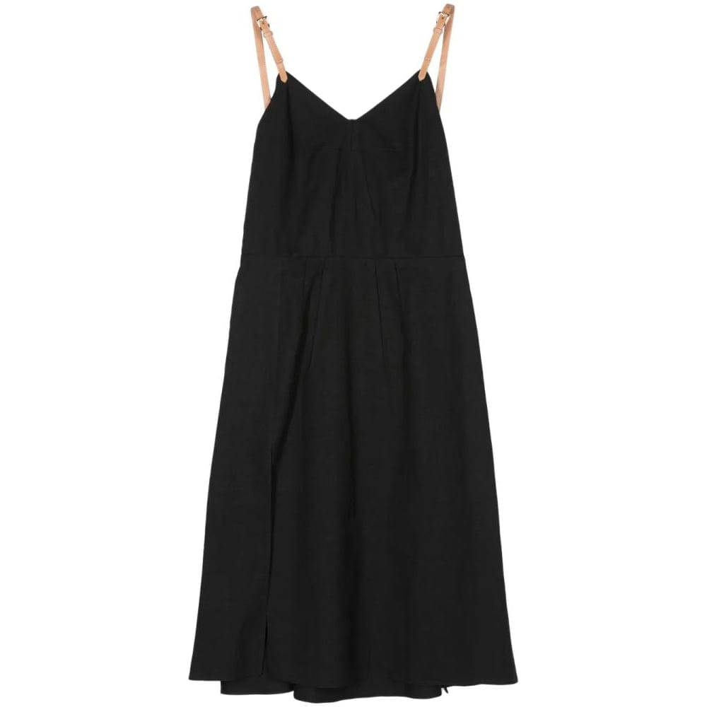 Prada - Robe Midi 'Pleat-Detail' pour Femmes
