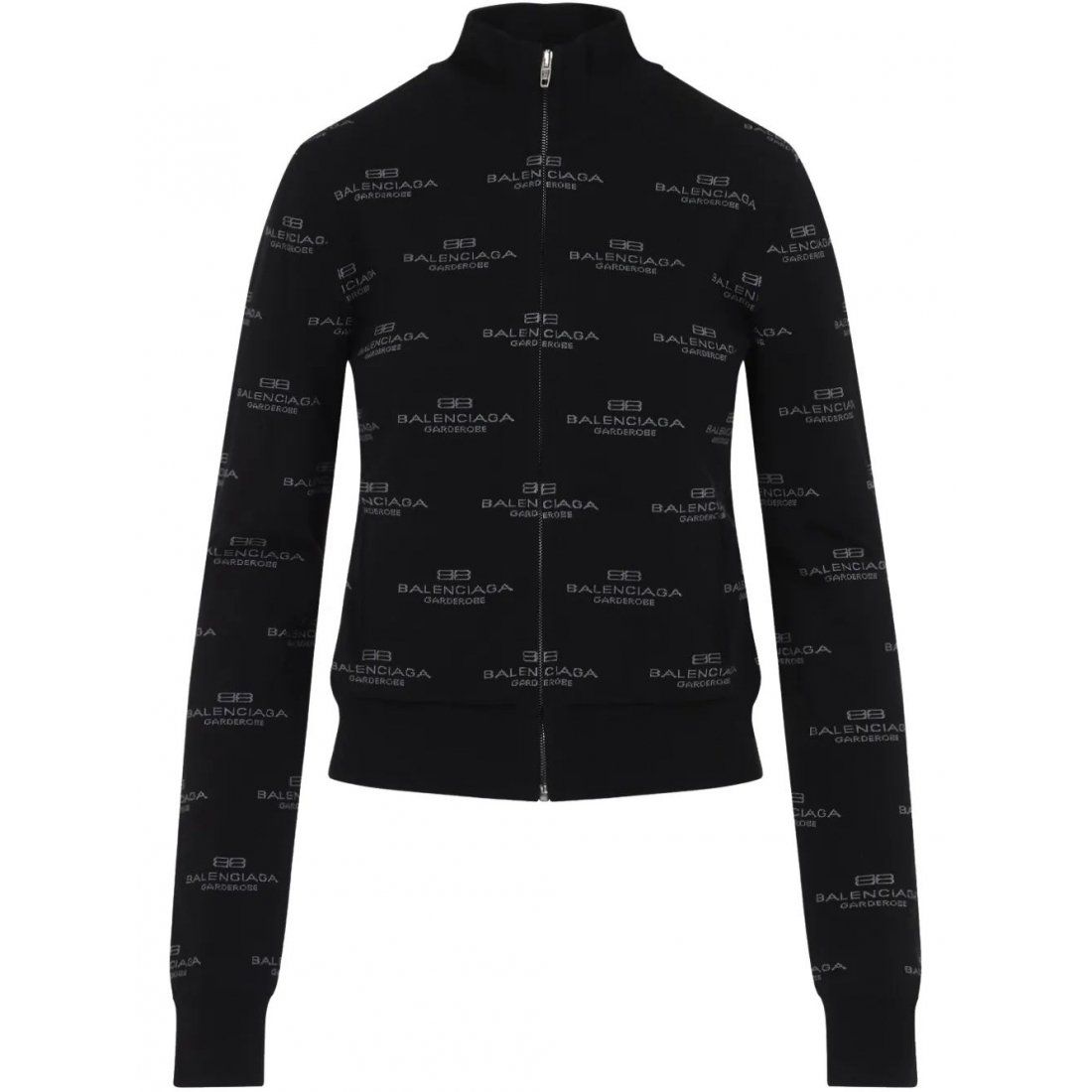 Balenciaga - Cardigan 'Logo-Jacquard' pour Femmes