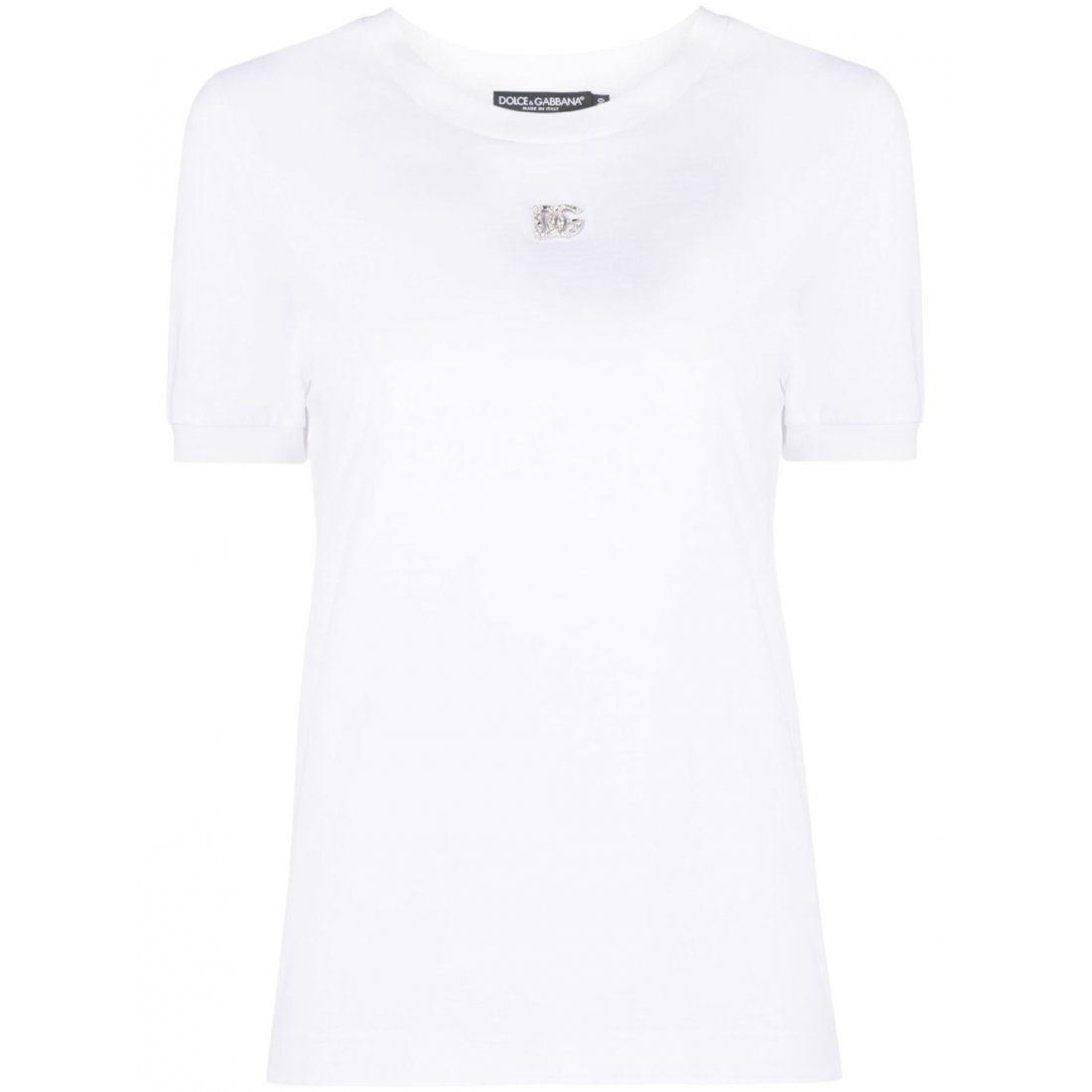 Dolce & Gabbana - T-shirt 'Crystal Embellished' pour Femmes