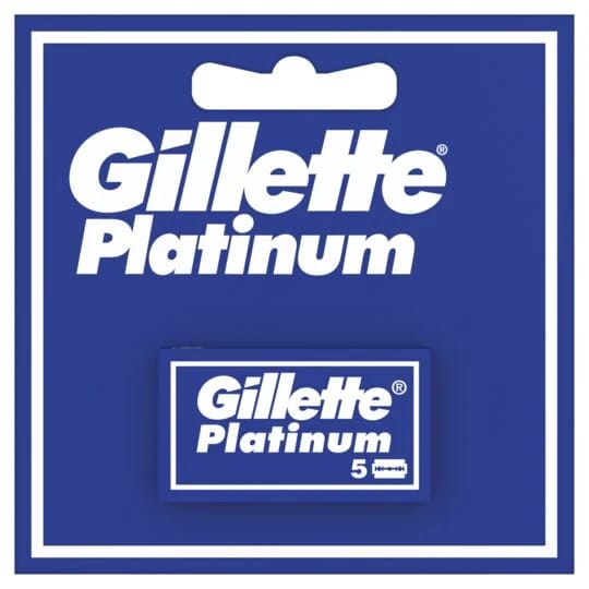 Gillette - Razor Reffil 'Platinum' - 5 Pièces