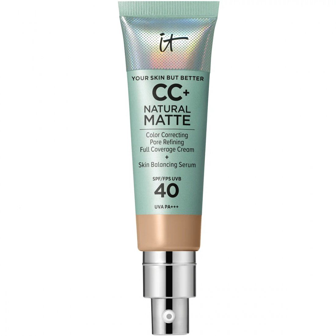 It cosmetics - Fond de teint 'CC+ Natural Matte SPF40' - Neutral Medium 32 ml