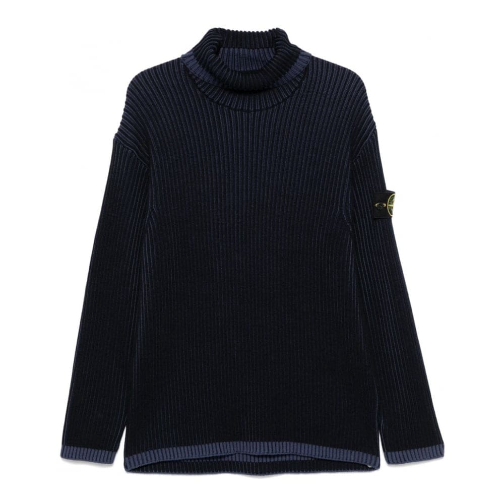 Stone island - Pull 'Ribbed' pour Hommes