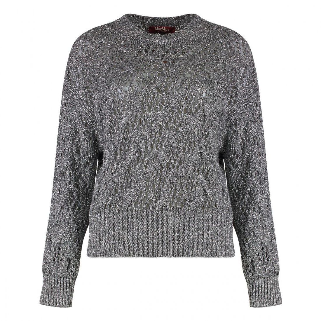 Max mara studio - Pull 'Pilade Lurex Knit' pour Femmes